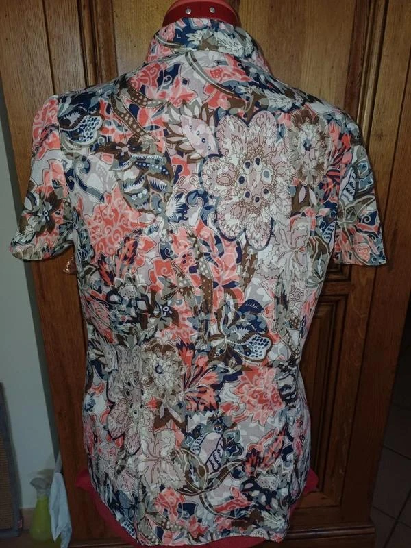 Bloemenblouse maat 42 – photo 5